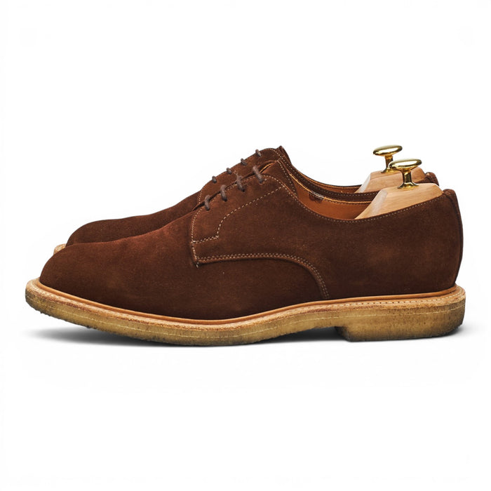 'Archie' Brown Suede Derby UK 8