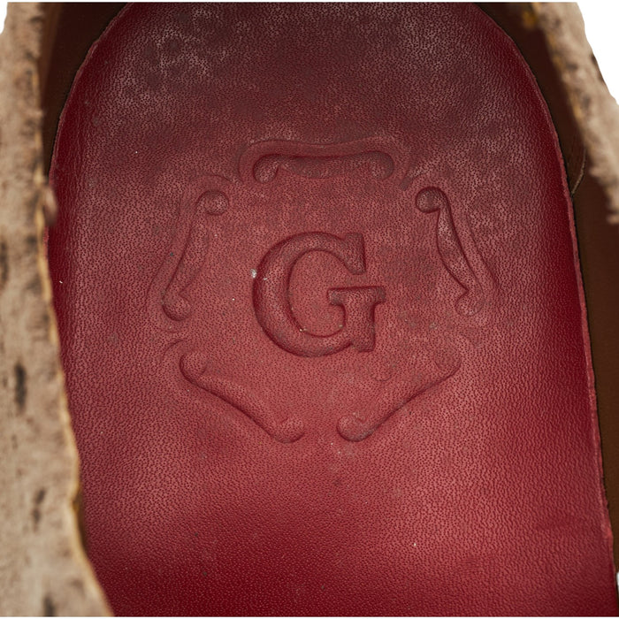 'Archie' Sand Suede Derby Brogues UK 8 G