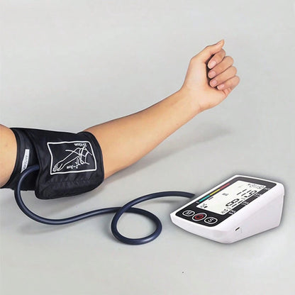Arm Blood Pressure Monitor,Blood Pressure Machine, BP Monitor Automatic Upper Arm Digital With Blood Pressure Cuff For Home Use