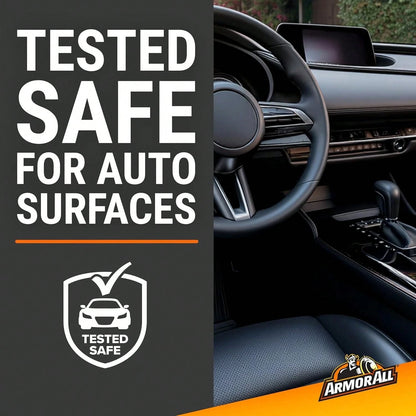 Armor All Car Interior Cleaner Wipes, Interior Cleaning Wipes For Cars, Trucks, Motorcycles, 60 Each