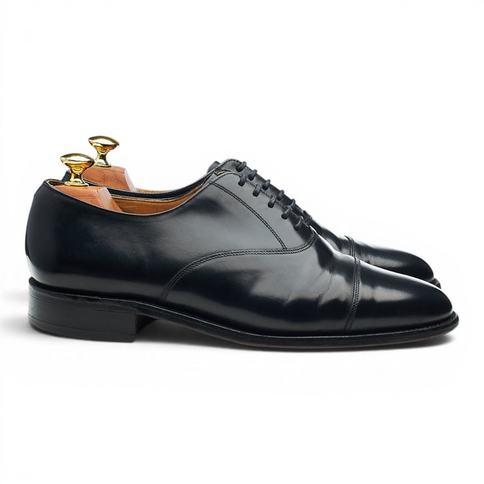 'Arnold' Black Leather Oxford UK 7.5 G