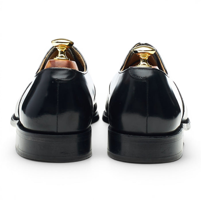 'Arnold' Black Leather Oxford UK 7.5 G