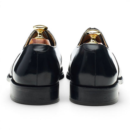 'Arnold' Black Leather Oxford UK 7.5 G