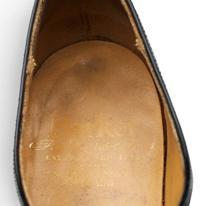 'Arnold' Black Leather Oxford UK 7.5 G