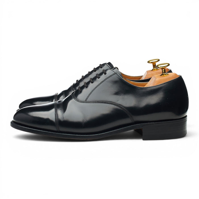 'Arnold' Black Leather Oxford UK 8 E
