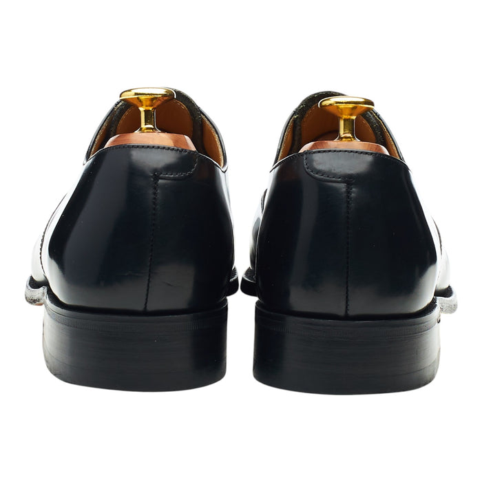 'Arnold' Black Leather Oxford UK 8 E