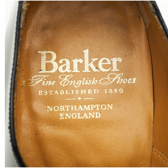 'Arnold' Black Leather Oxford UK 8 E