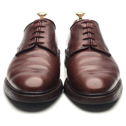 'Ashdown' Dark Brown Leather Derby UK 9 E