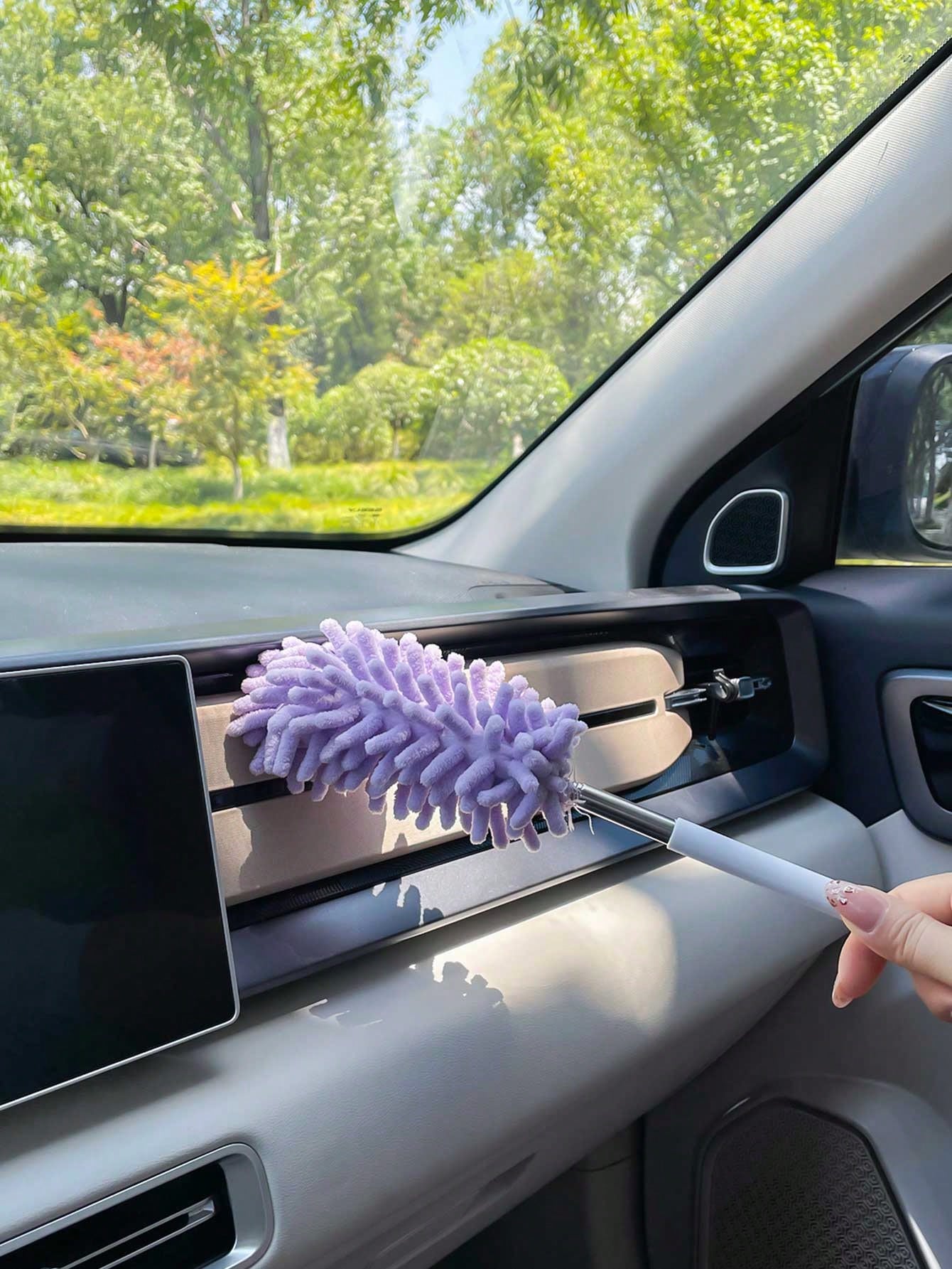 Auto Detailing Supplies,Expandable Duster, Anti-Static Duster, Dust Cleaner Brush For Cars, Home Cleaning Tool,Cleaning Supplies