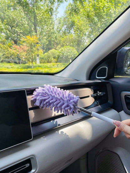 Auto Detailing Supplies,Expandable Duster, Anti-Static Duster, Dust Cleaner Brush For Cars, Home Cleaning Tool,Cleaning Supplies