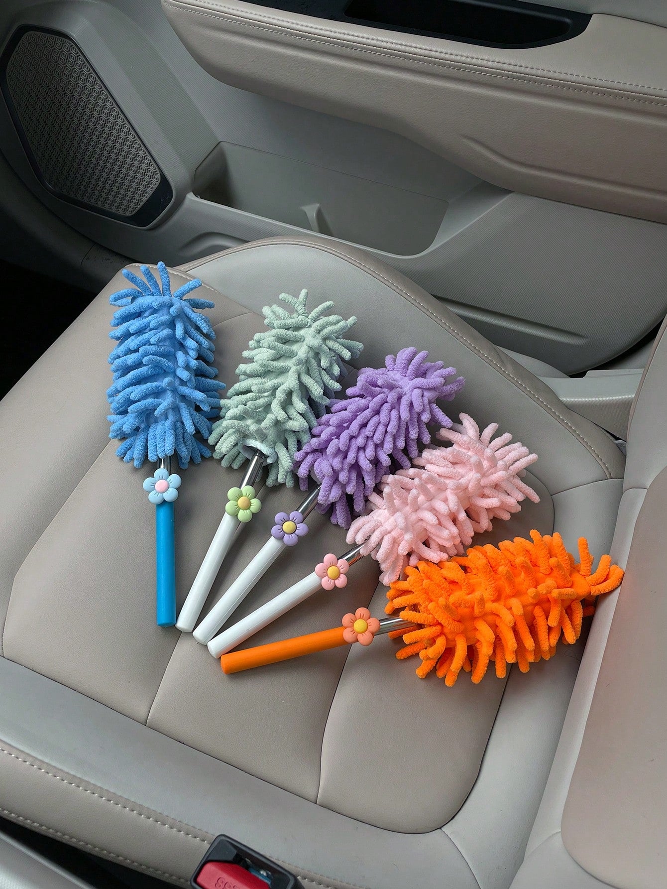 Auto Detailing Supplies,Expandable Duster, Anti-Static Duster, Dust Cleaner Brush For Cars, Home Cleaning Tool,Cleaning Supplies