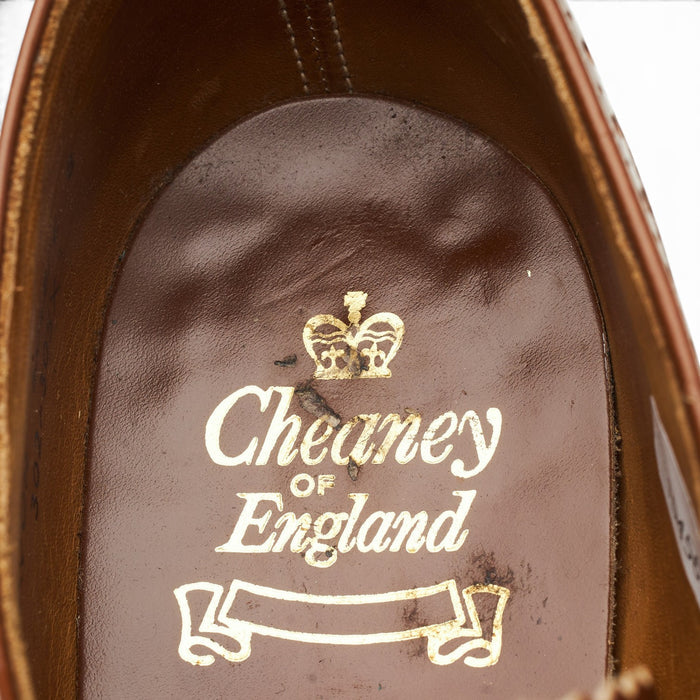 'Avon' Brown Leather Oxford Brogues UK 8 E