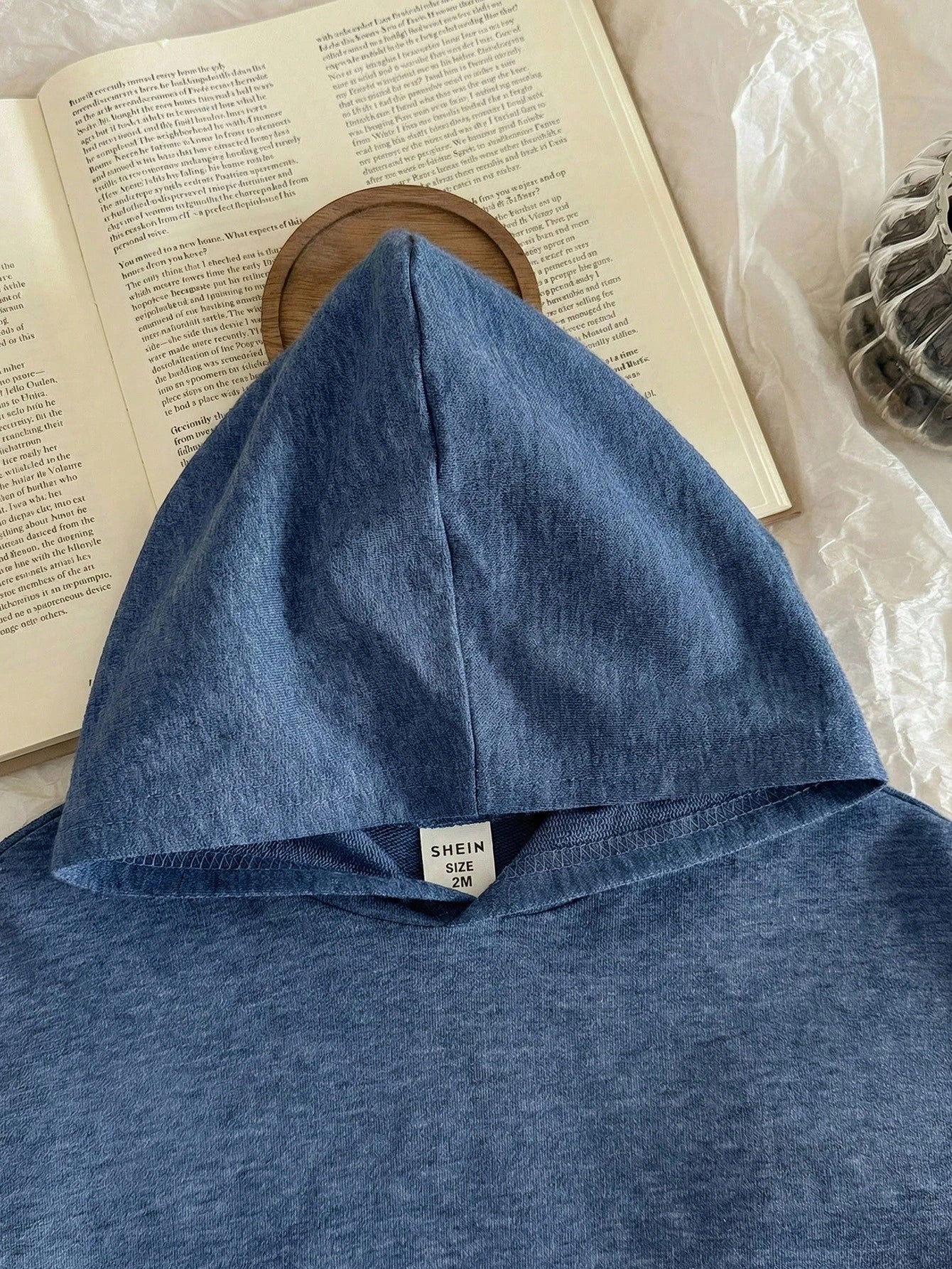 Baby Boy 2 Piece Summer Casual Beach Set,Blue Hooded T-Shirt & Shorts Outfit,Fashion Daily Commute Sports Style Letter Print New Born Clothes Set