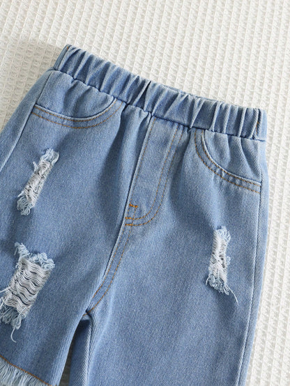 Baby Boy/Baby Boy 2pcs Spring/Summer Casual Cute Tank Top And Denim Shorts Set, Baby Boy Outfit Sets, Baby Boy Summer Clothes, Squishy, Jeans, Denim