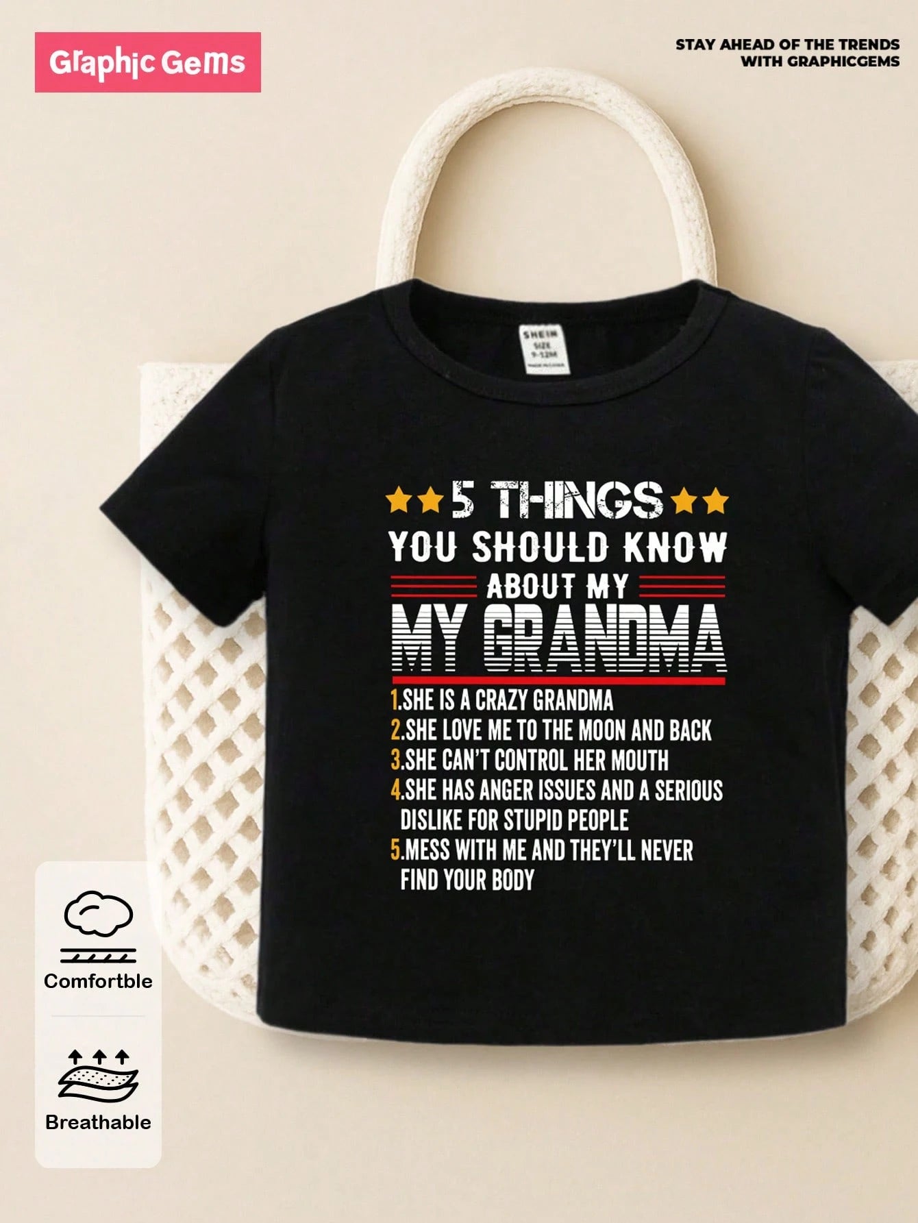 Baby Boy Casual Simple Letter Slogan Print Short Sleeve T-Shirt, Summer