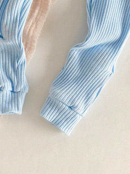 Baby Boy Long Sleeve Long Snug Fit Jumpsuit Loungewear