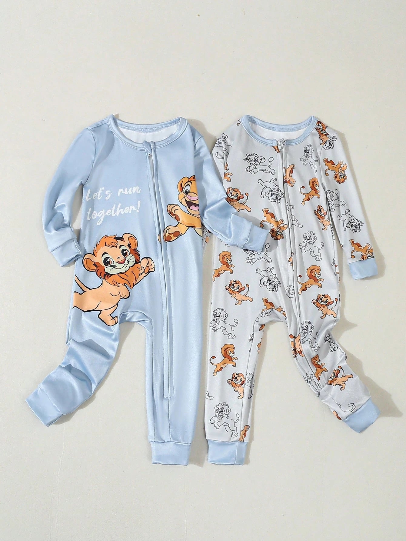 Baby Boy Long Sleeve Long Snug Fit Jumpsuit Loungewear