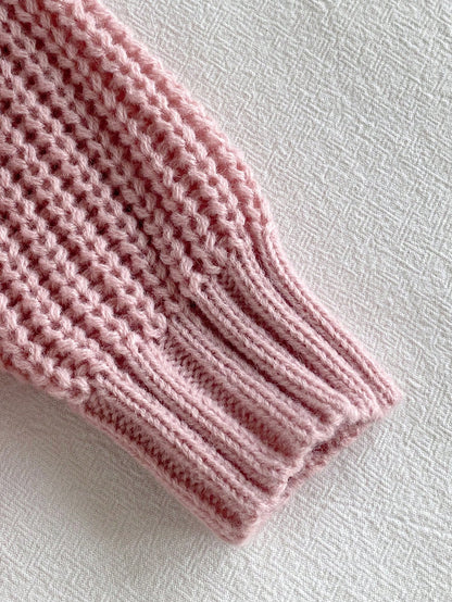 Baby Girl Bow Decor Cardigan