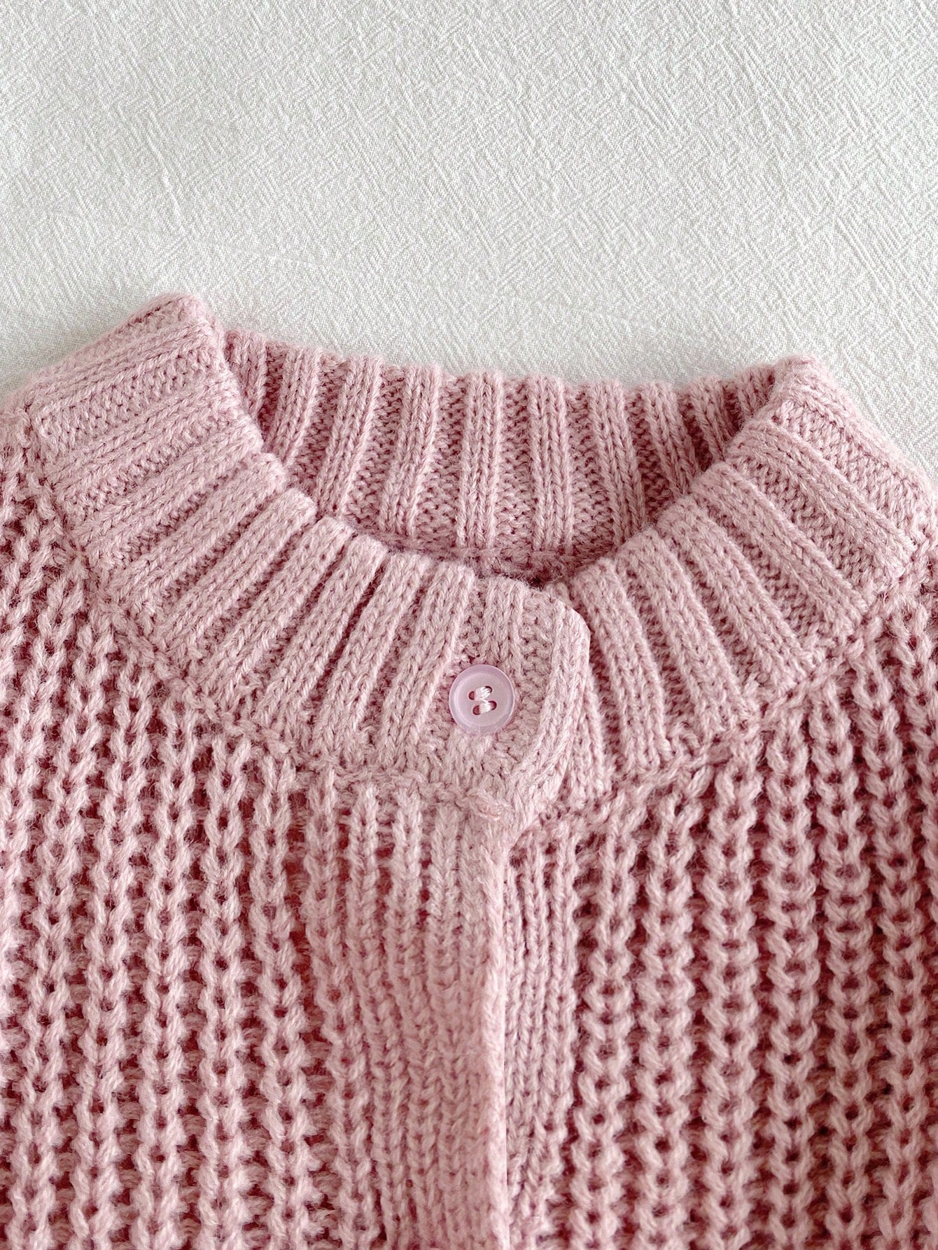 Baby Girl Bow Decor Cardigan