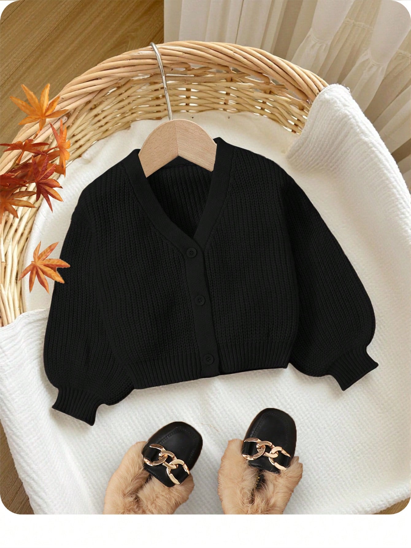 Baby Girl Knit Heart Pattern V-Neck Casual 2016 Aesthetic Cute Kawaii Cardigan Family Matching Mommy And Me Photoshoot Beige Autumn Fall Clothes