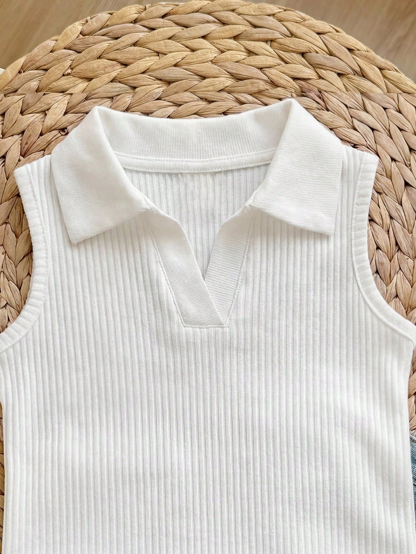 Baby Girl White Summer Casual Top,Mommy And Me Matching Mothers Day Sweet Collegiate Style,Back-To-School,Carrer Day Daily Wear Preschool Party