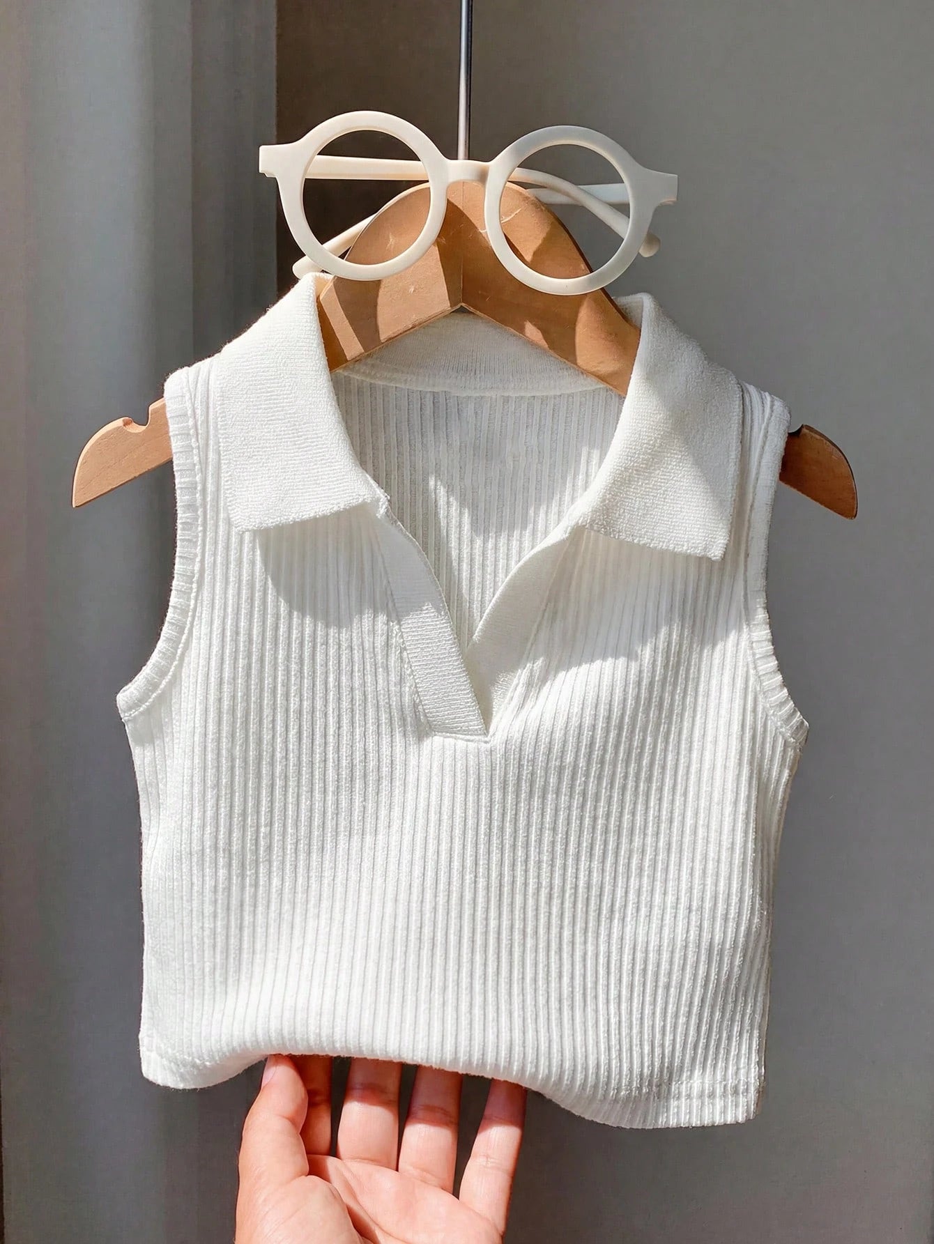 Baby Girl White Summer Casual Top,Mommy And Me Matching Mothers Day Sweet Collegiate Style,Back-To-School,Carrer Day Daily Wear Preschool Party