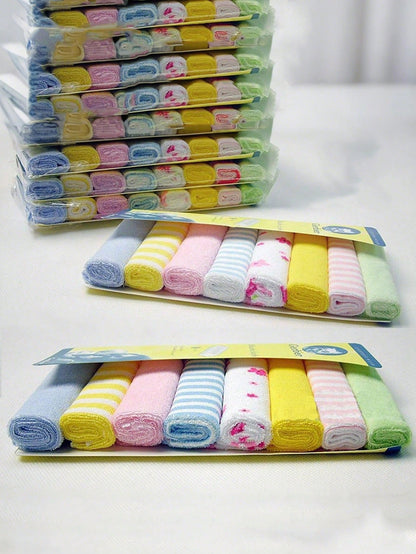 Baby Soft Towel, Baby Bath Towel, Children Bathing & Feeding Wet Wipes- Towel Color Randomly Shipped (Note: Some Styles Not Shown In Pictures)