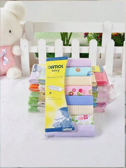 Baby Soft Towel, Baby Bath Towel, Children Bathing & Feeding Wet Wipes- Towel Color Randomly Shipped (Note: Some Styles Not Shown In Pictures)