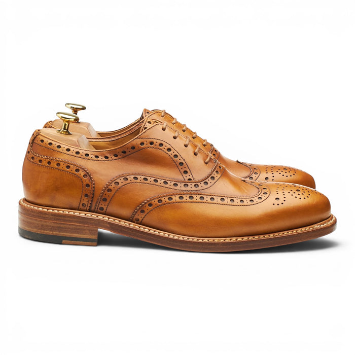 'Balfour 2817' Tan Brown Leather Oxford Brogues UK 7.5 F