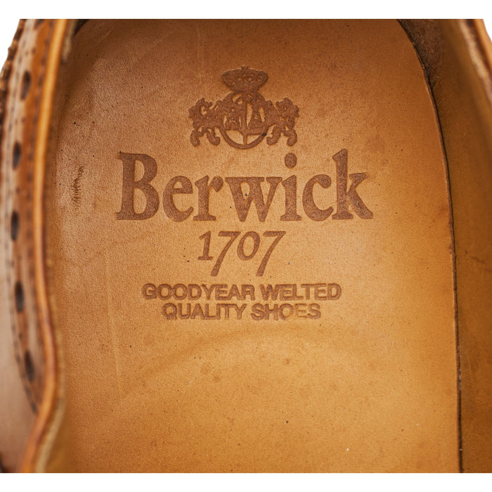 'Balfour 2817' Tan Brown Leather Oxford Brogues UK 7.5 F