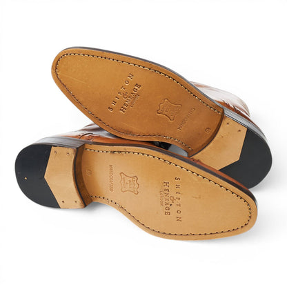 'Balmoral' Brown Leather Boots UK 6.5