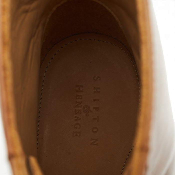 'Balmoral' Brown Leather Boots UK 6.5