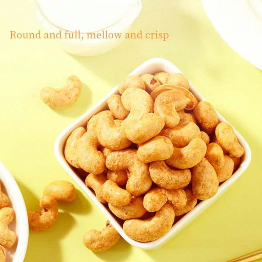 BE&CHEERY 3 Bags Of Cashews/10.58 Ounces, Ready To Eat Nuts, Shellless Pure Nuts, Salty And Crisp, High Plant Protein Content, Delicious Nut Snacks, Suitable For Valentine's Day Gifts, Drama Snacks, A