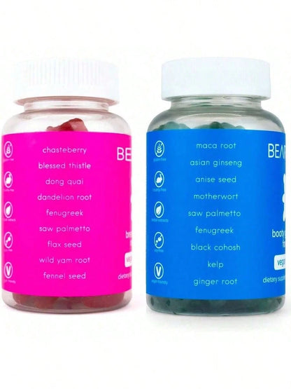BEARVANA Berry Gummies For Body Shaping-For Sisters, Besties, You! The Fun & Functional Herbal Multivitamin For Women's Daily Support, Berry Flavor Gummy Bears,Non-GMO Gluten Free,2-Pack Gift Value
