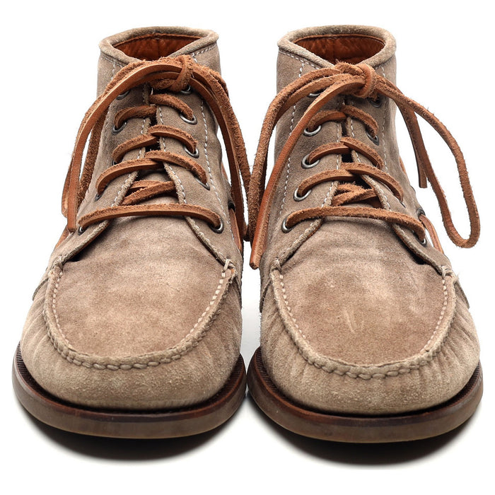 Beige Suede Moccasin Boots UK 7 EU 41