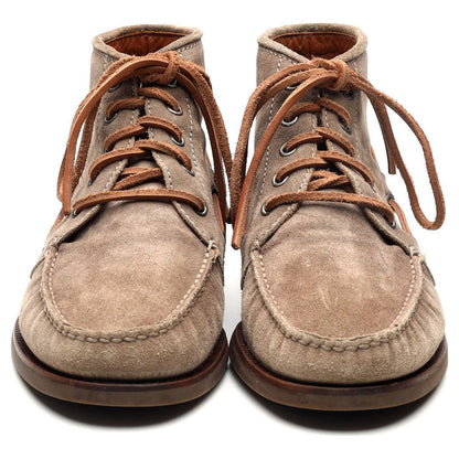 Beige Suede Moccasin Boots UK 7 EU 41