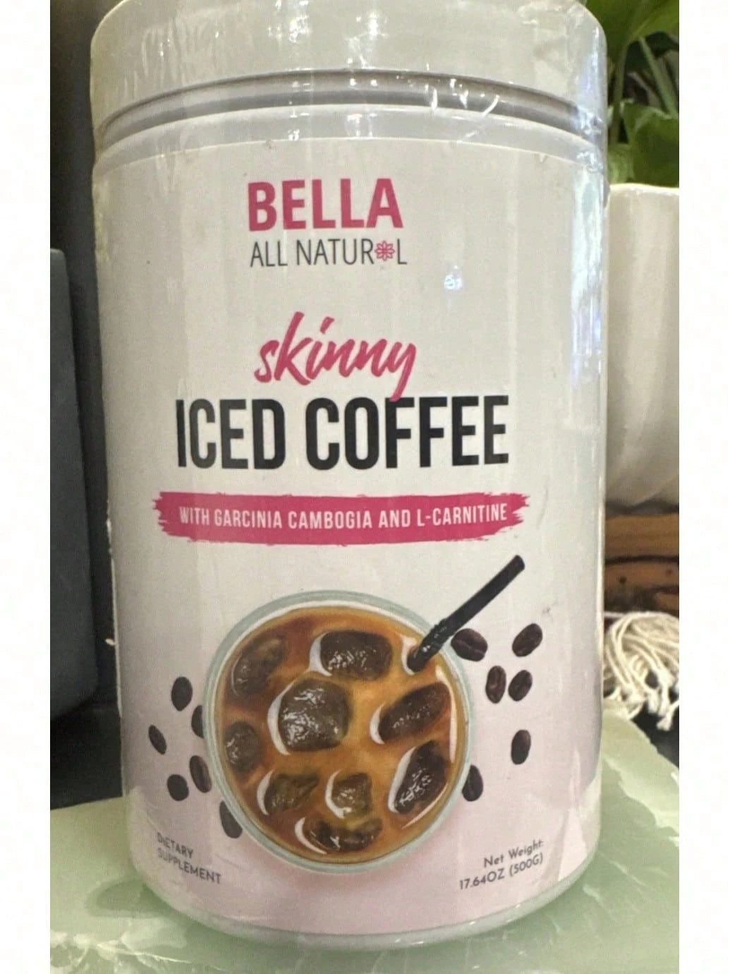 Bella Skinny Iced Coffee- Boost Metabolism, Burn Fat & Curb Cravings| Low-Calorie Dietary Supplement With Arabica Coffee| 17.6oz