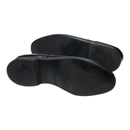 'Benton' Black Leather Cap Toe Derby UK 11.5 US 12 EE