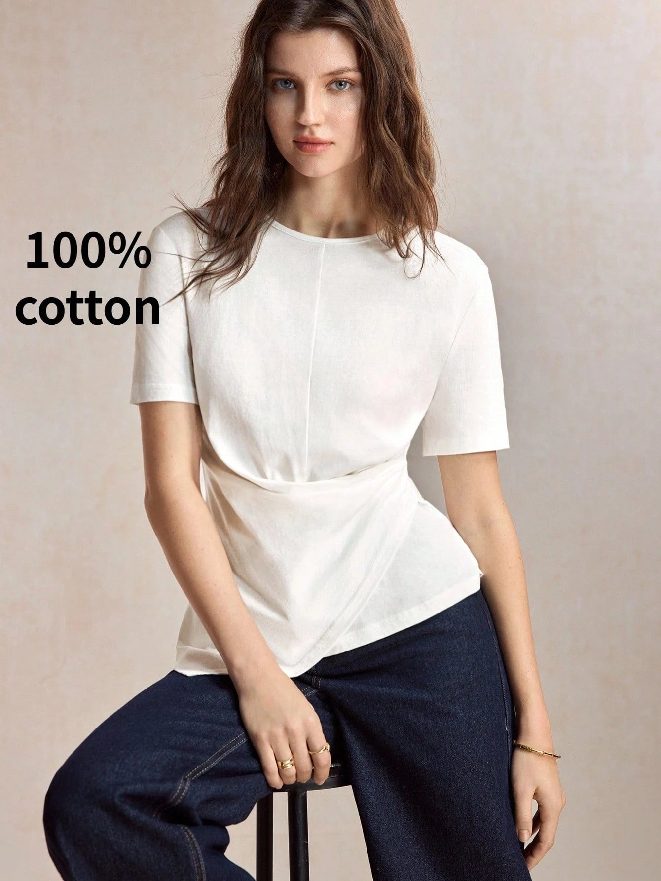 BizChic T-Shirt Casual Sports Style Country Style Daily Business Formal Commute Date Vacation Office Slimming Elegant Sexy Versatile Summer Autumn Halloween Back To School Party Birthday Wedding Guest