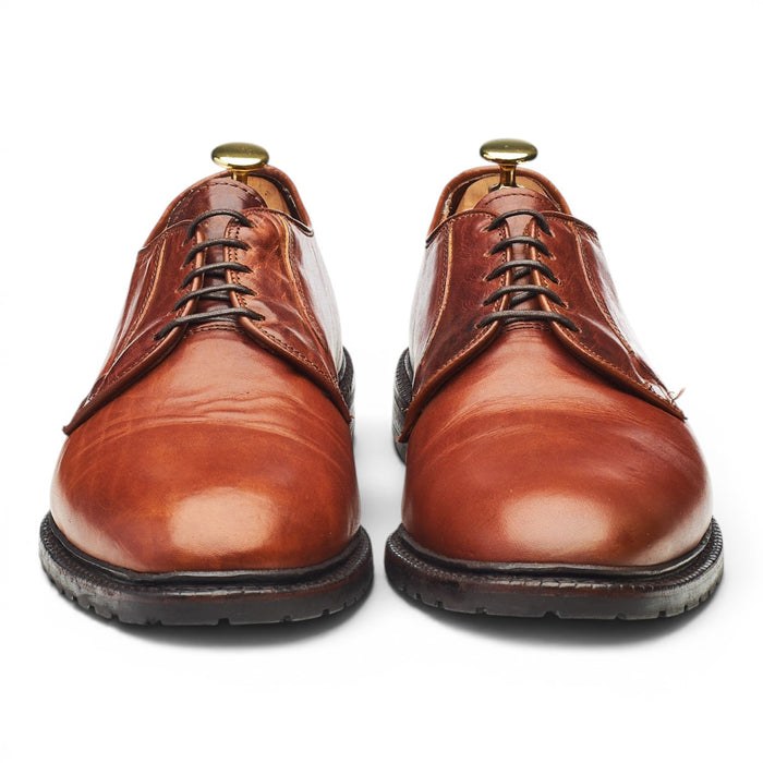 'Black Hills' Tan Brown Leather Derby UK 8.5 US 9.5 D