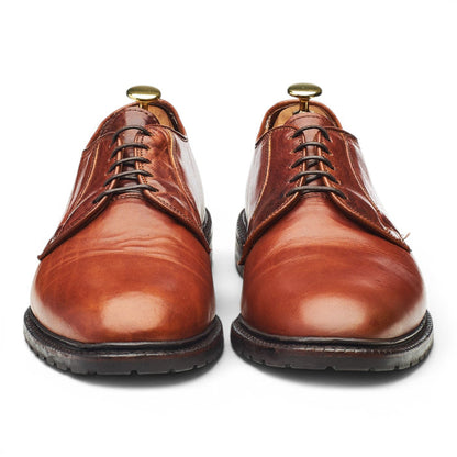 'Black Hills' Tan Brown Leather Derby UK 8.5 US 9.5 D