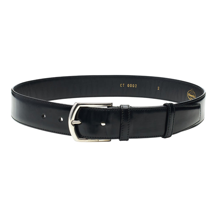 Black Leather Belt 32"