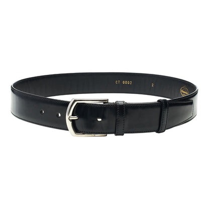 Black Leather Belt 32"
