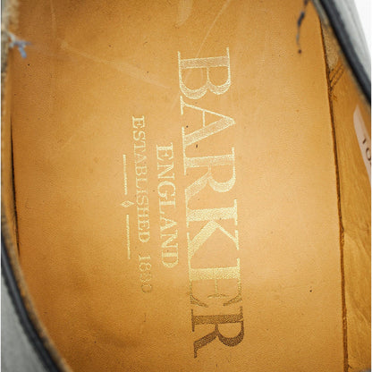 Black Leather Cap Toe Derby UK 7.5 E