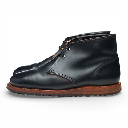 Black Leather Chukka Boots UK 7.5 US 8 E