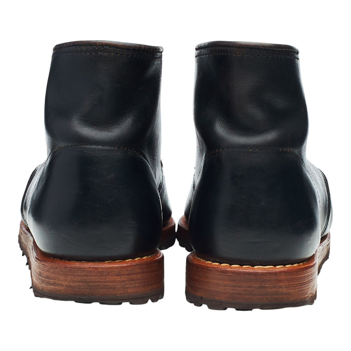 Black Leather Chukka Boots UK 7.5 US 8 E
