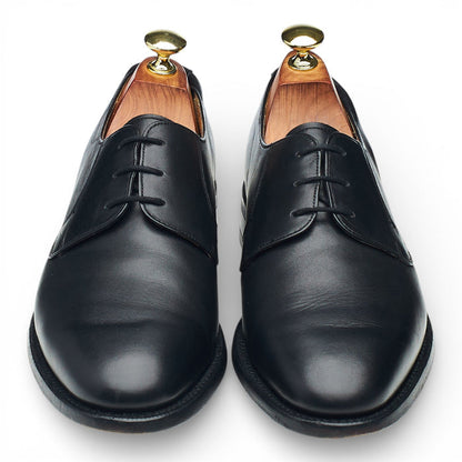 Black Leather Derby UK 7 E