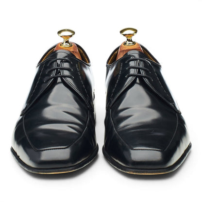 Black Leather Derby UK 7.5 G