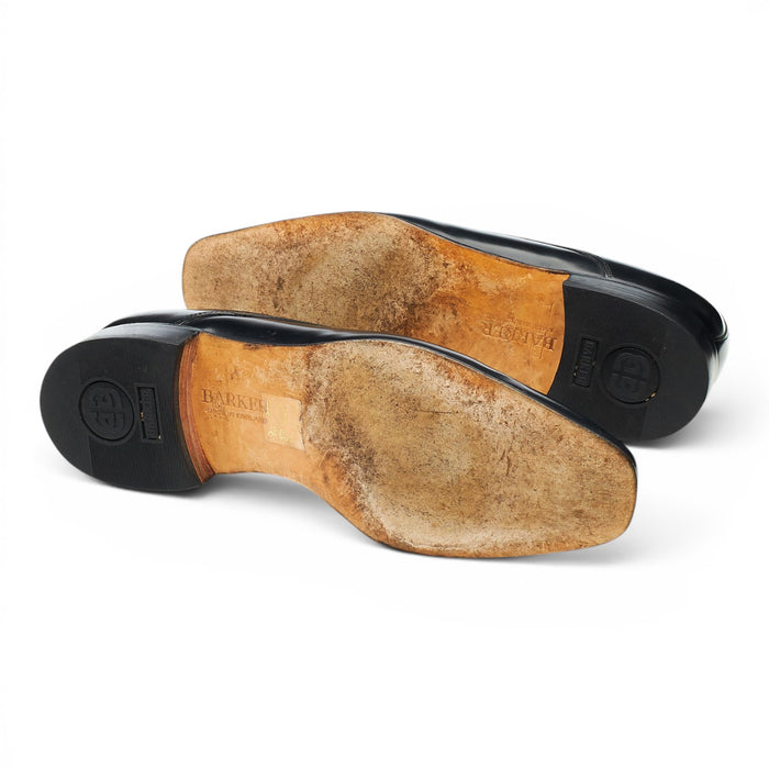Black Leather Derby UK 7.5 G