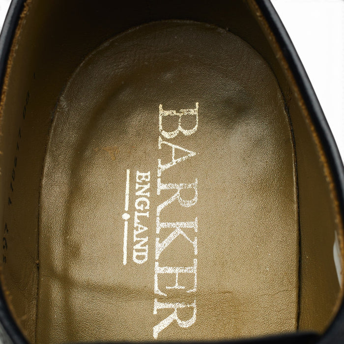 Black Leather Derby UK 7.5 G